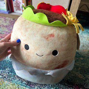 12" Bernardo Burrito Squishmallow (with tag)